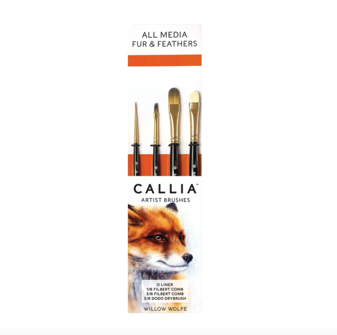 Callia Brush Set Mixed Media Fur
