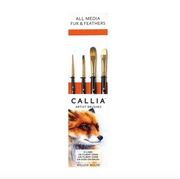 Callia Brush Set Mixed Media Fur