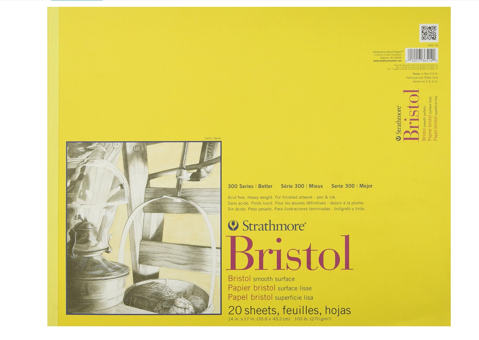 300 Bristol Smith Pad 14x17