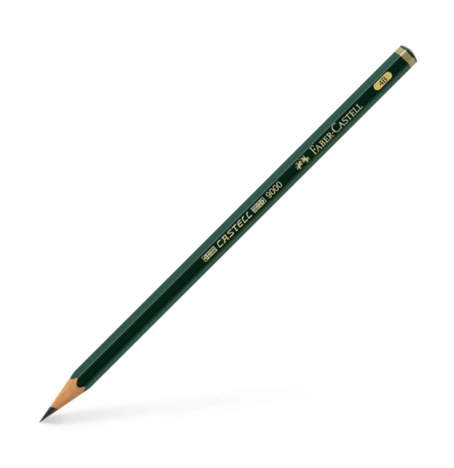 Faber Castell Pencil 9000 4B