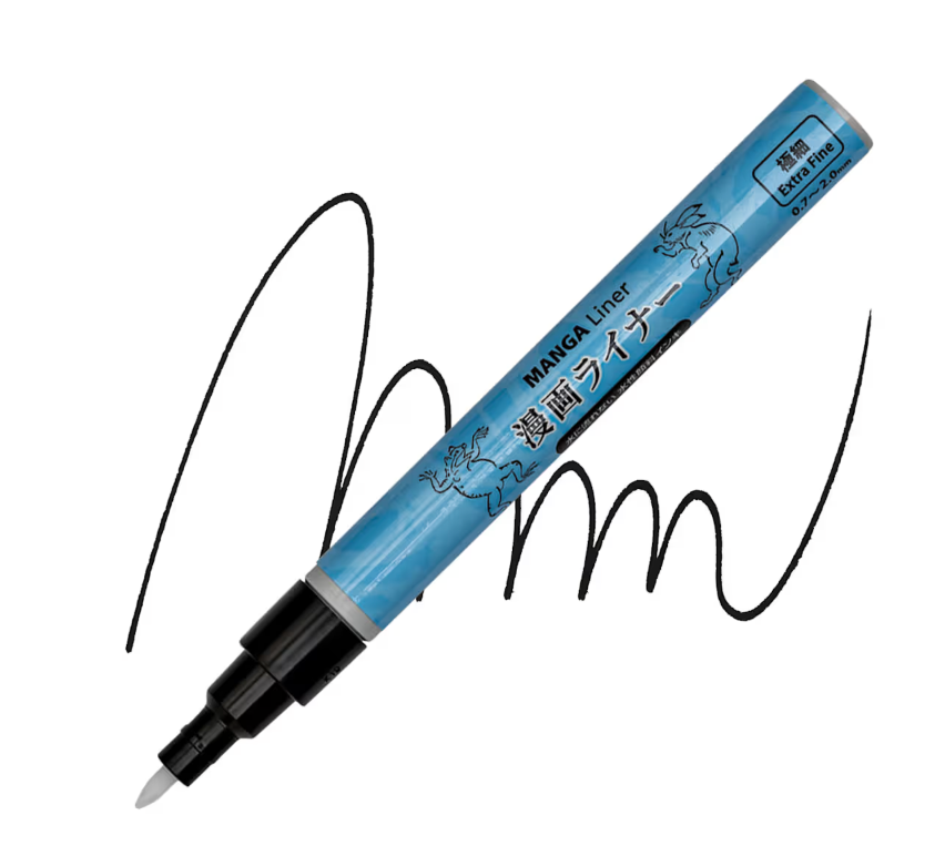 Aitoh Manga Liner Opaque - Black Fine