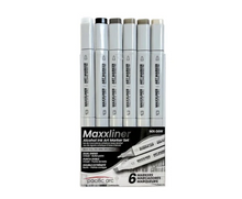 Load image into Gallery viewer, Maxxliner 6-Piece Gray Tone Sets – Cool, Neutral, and Warm
