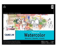 Load image into Gallery viewer, Canson Montval Watercolor Pads &amp; Blocks
