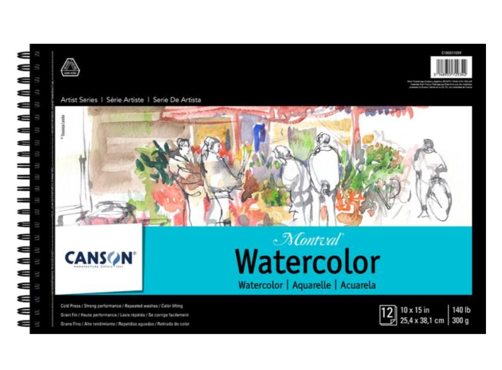 Canson Montval Watercolor Pads & Blocks