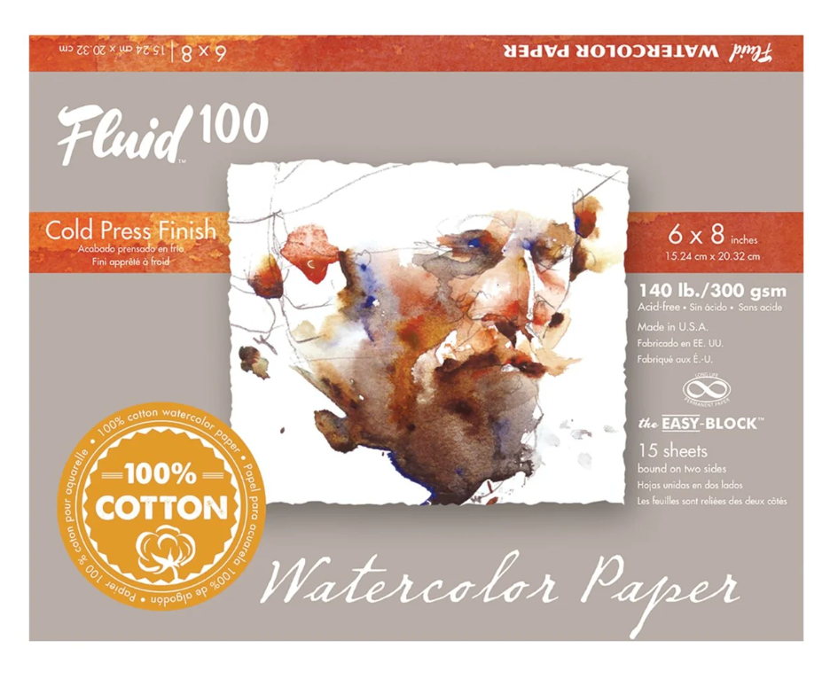 Fluid 100 140lbs Cold Press Blocks