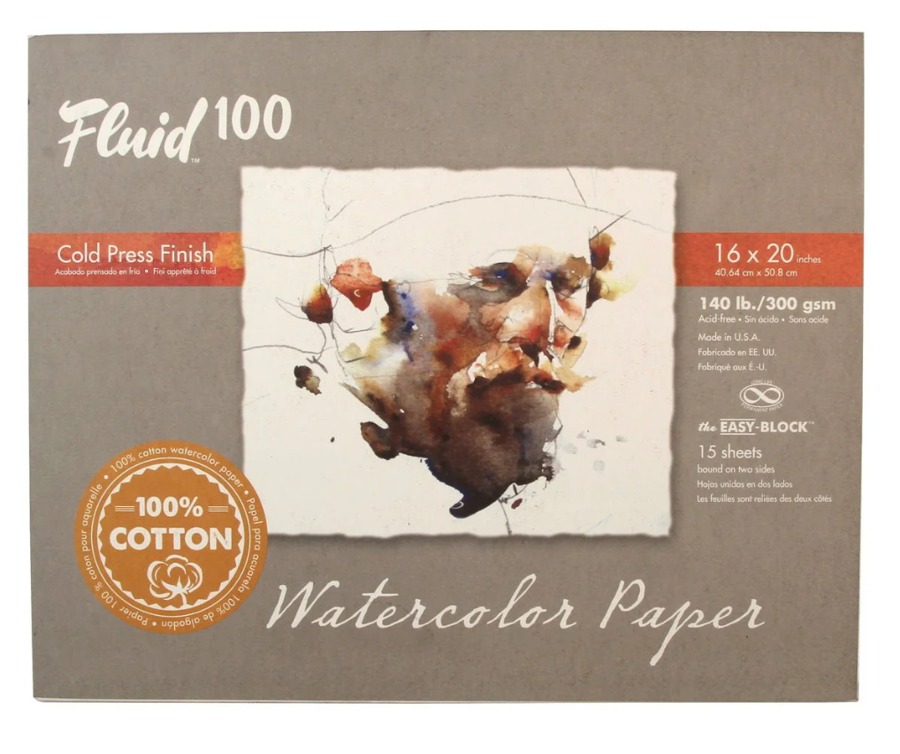 Fluid 100 140lbs Cold Press Blocks