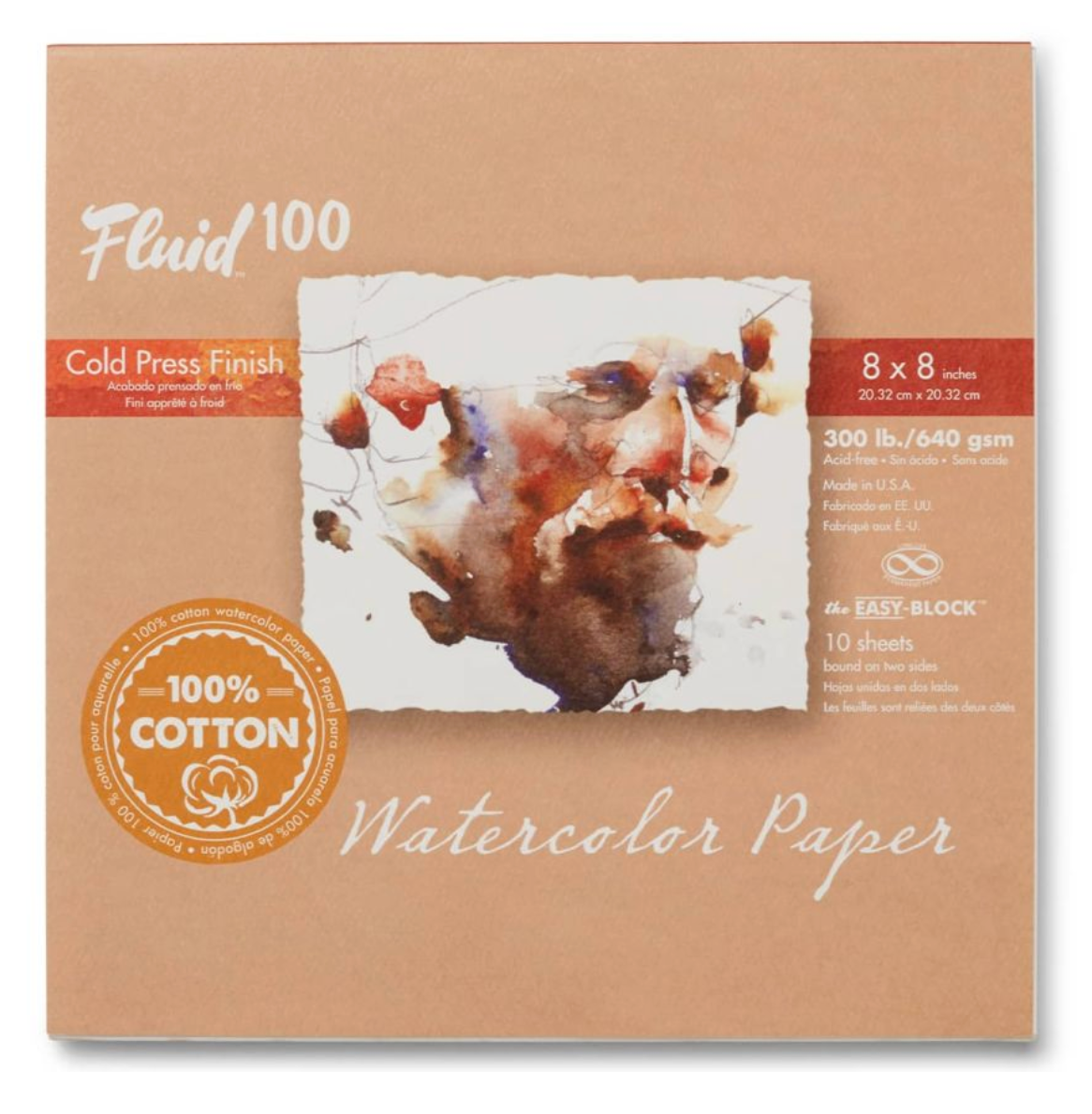 Fluid 100 300lbs Cold Press Blocks