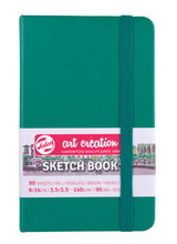 Load image into Gallery viewer, Royal Talens Art Creation Sketchbook - Forest Green
