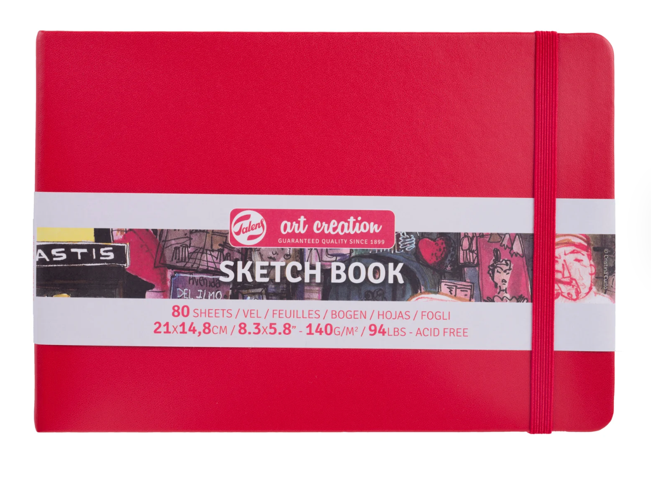 Royal Talens Art Creation Sketchbook - Red