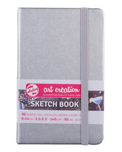Load image into Gallery viewer, Royal Talens Art Creation Sketchbook - Shiny Silver
