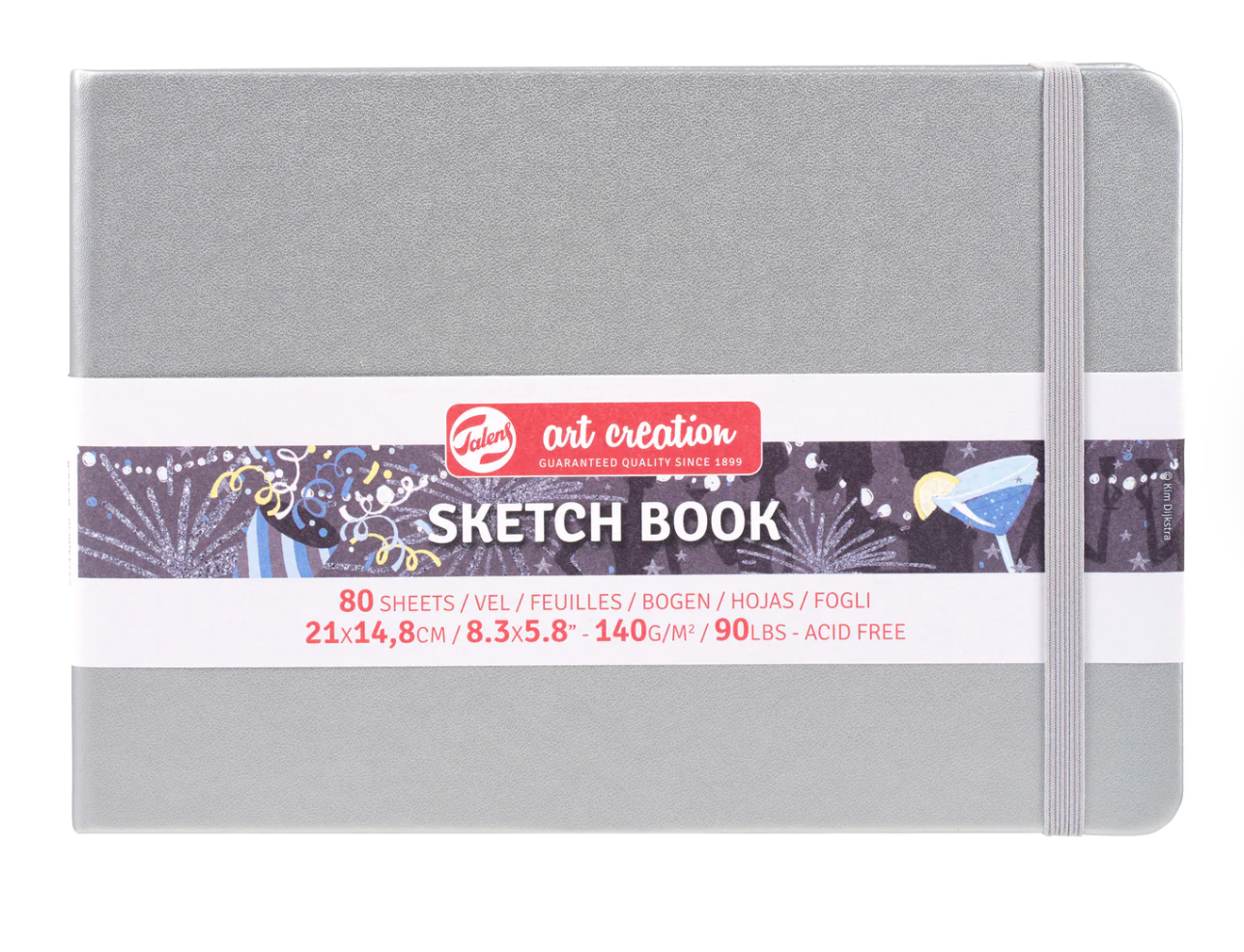 Royal Talens Art Creation Sketchbook - Shiny Silver