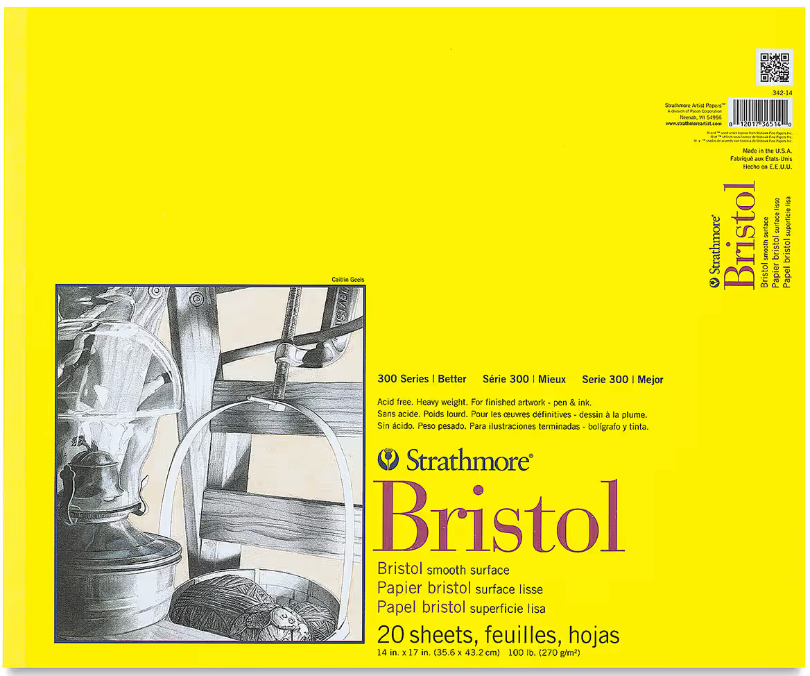 Strathmore 300 Series Bristol Pad - Smooth