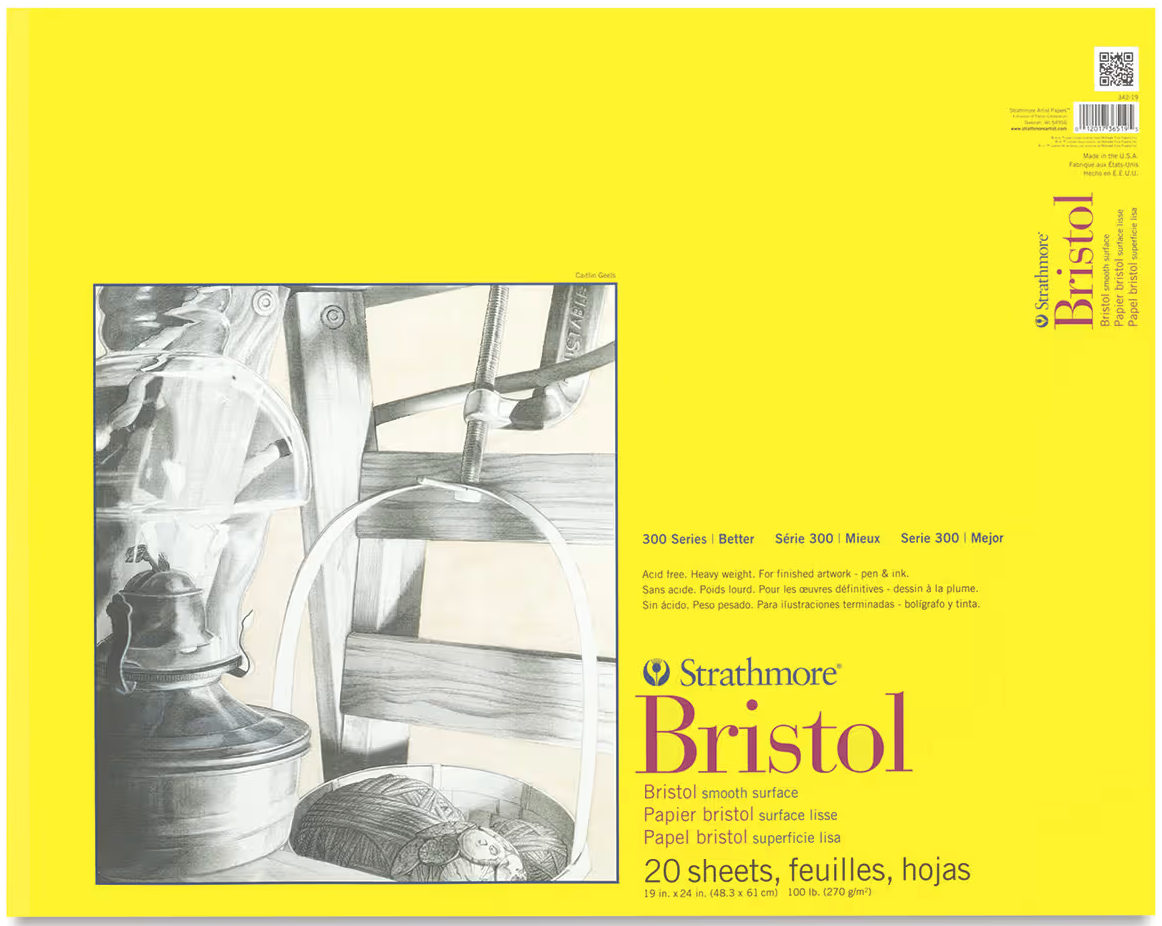 Strathmore 300 Series Bristol Pad - Smooth