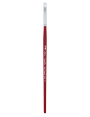 Silver Brush - Silver Scrubber Oval - Short Handle - 1603S