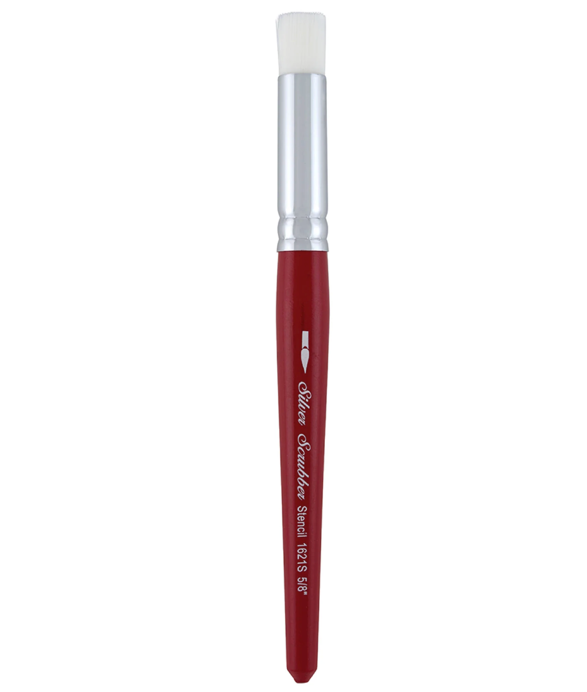 Silver Brush - Silver Scrubber Stencil - Short Handle 16215S