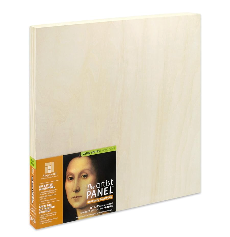 Ampersand Unprimed Basswood Panels