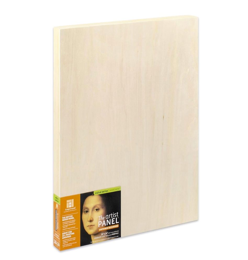 Ampersand Unprimed Basswood Panels