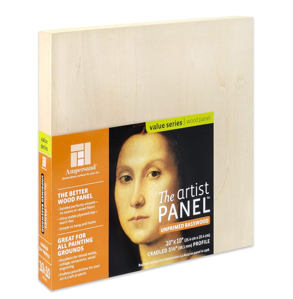 Ampersand Unprimed Basswood Panels