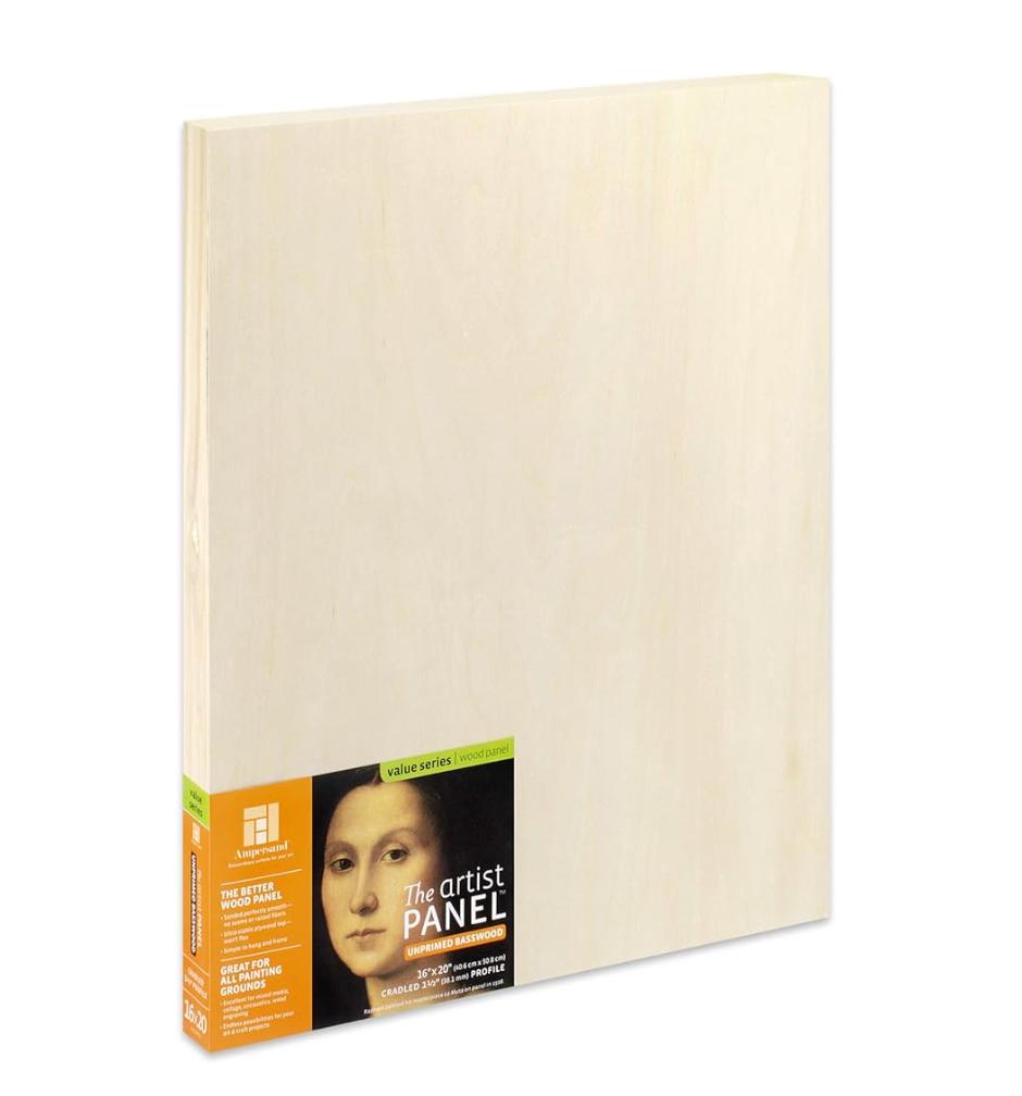 Ampersand Unprimed Basswood Panels