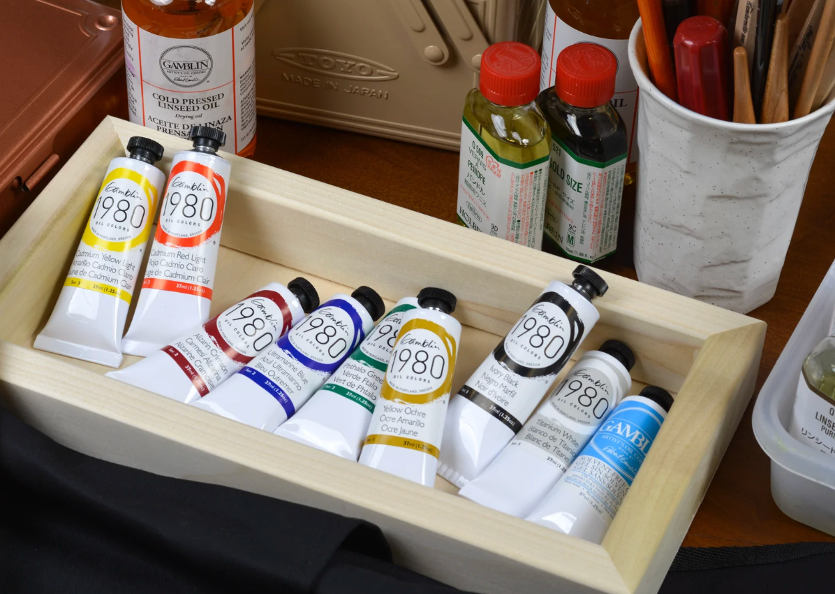 Gamblin 1980 8 set Oil Colors
