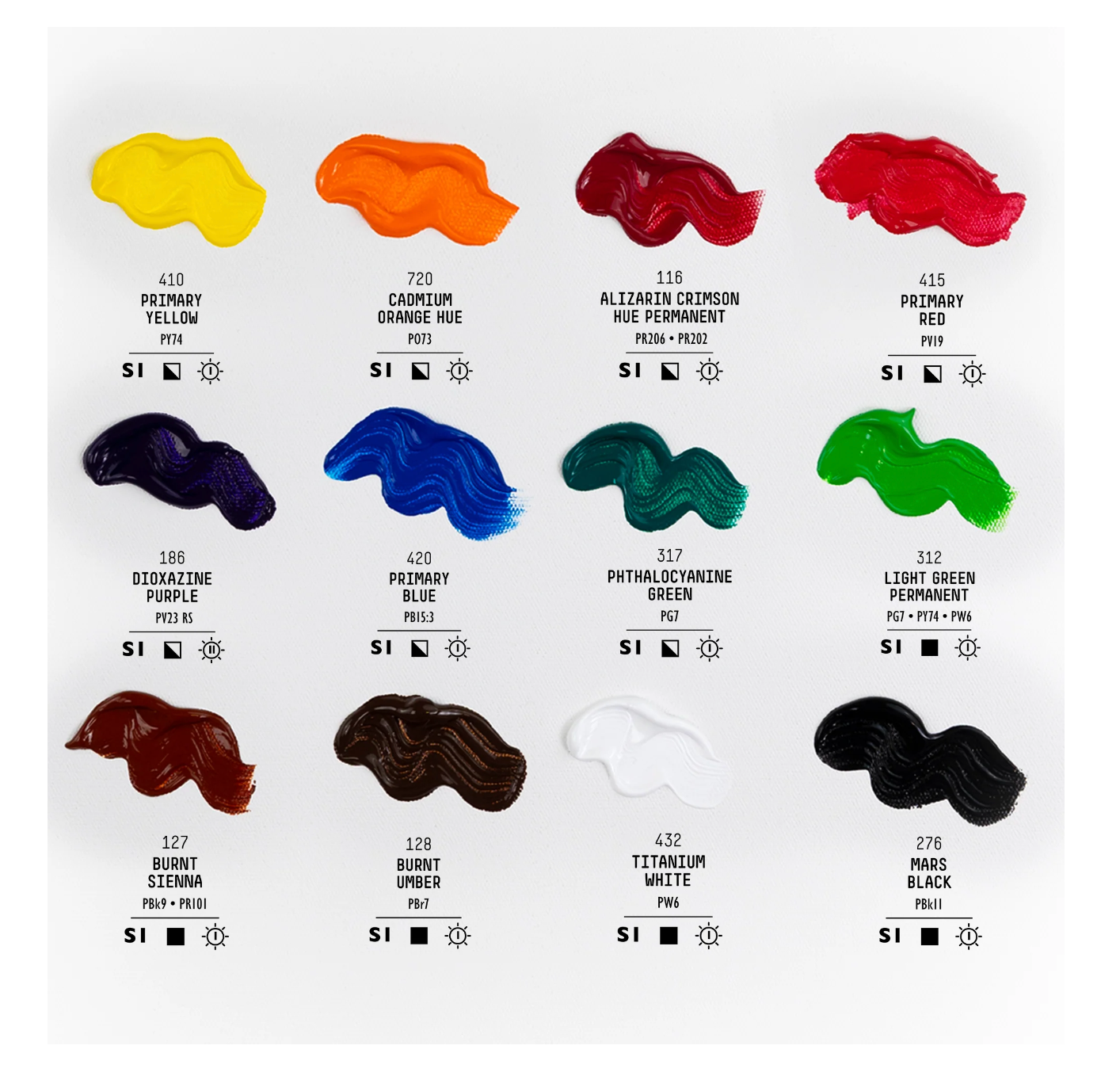 Liquitex Basics 12x118ml Set