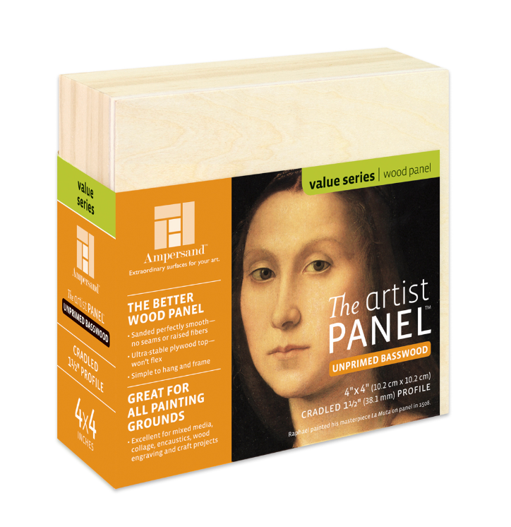 Ampersand Unprimed Basswood Panels