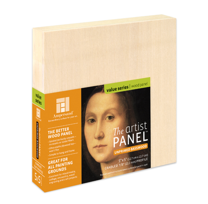 Ampersand Unprimed Basswood Panels