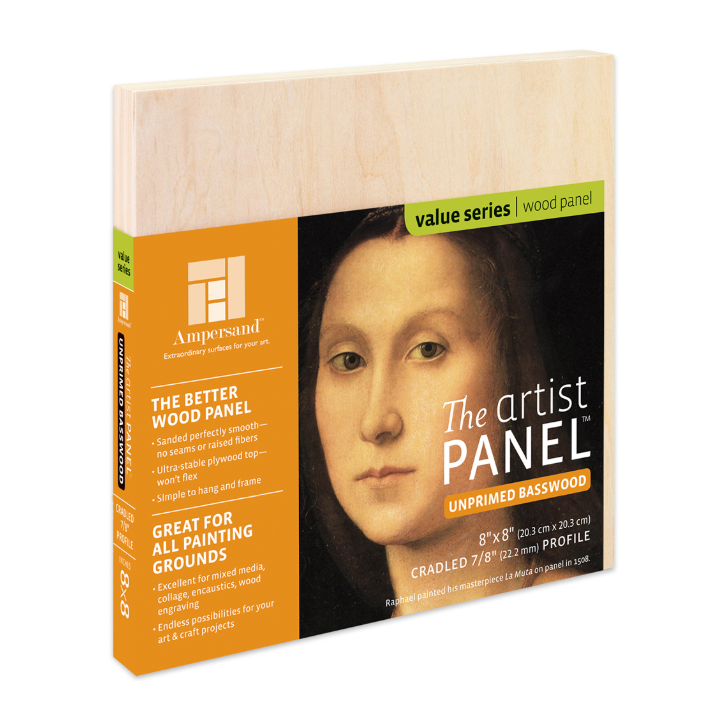 Ampersand Unprimed Basswood Panels