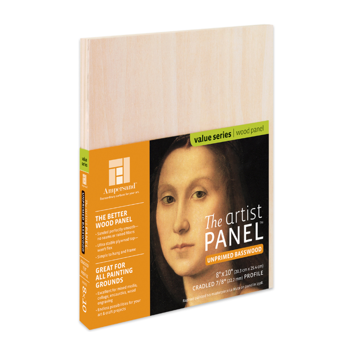 Ampersand Unprimed Basswood Panels