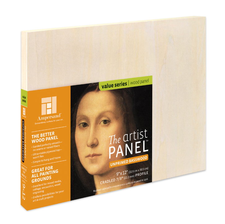 Ampersand Unprimed Basswood Panels