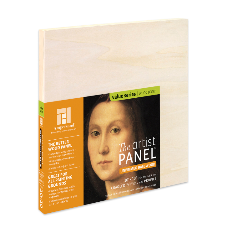 Ampersand Unprimed Basswood Panels