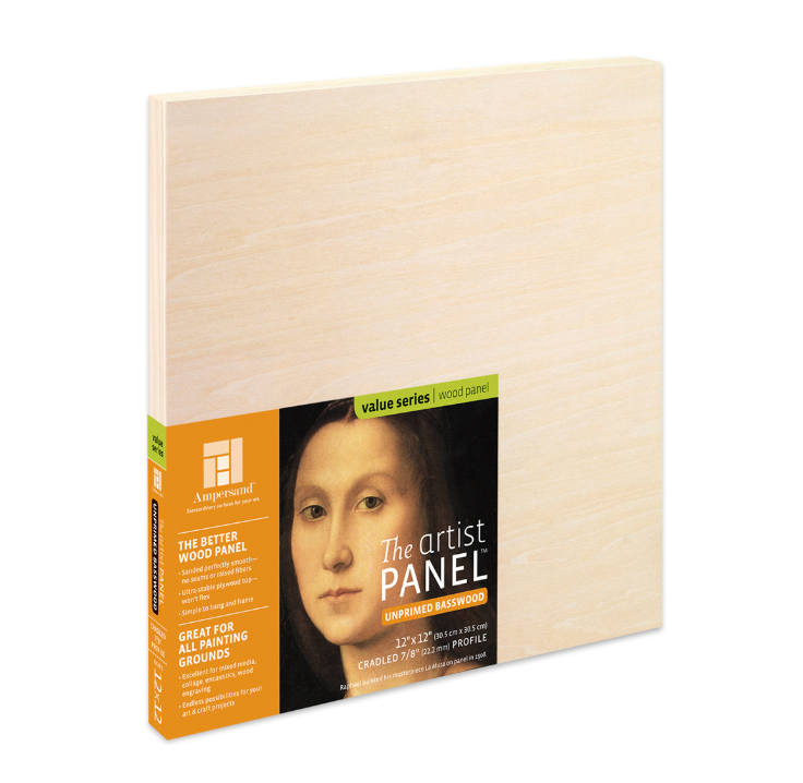 Ampersand Unprimed Basswood Panels