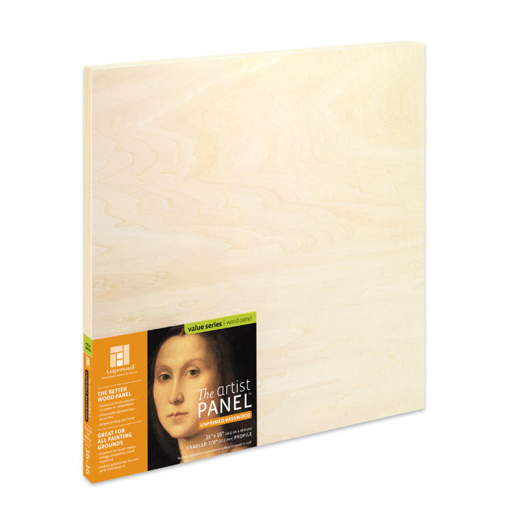 Ampersand Unprimed Basswood Panels