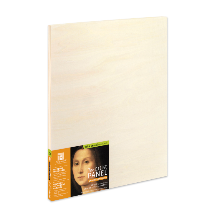 Ampersand Unprimed Basswood Panels