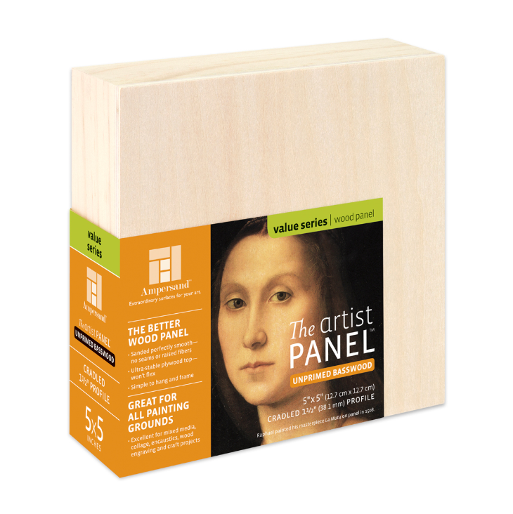 Ampersand Unprimed Basswood Panels