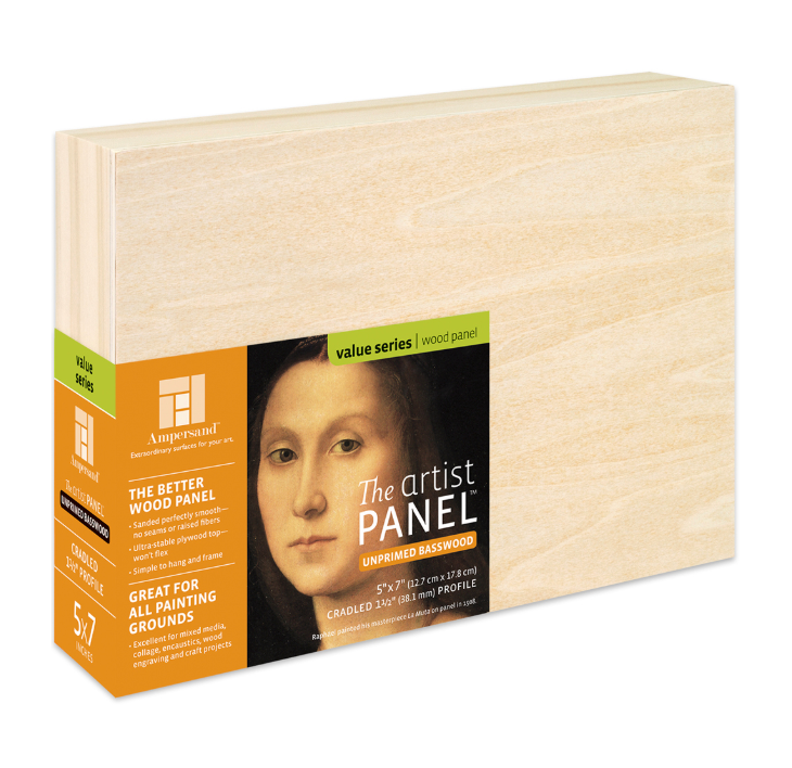 Ampersand Unprimed Basswood Panels