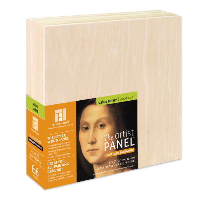 Ampersand Unprimed Basswood Panels