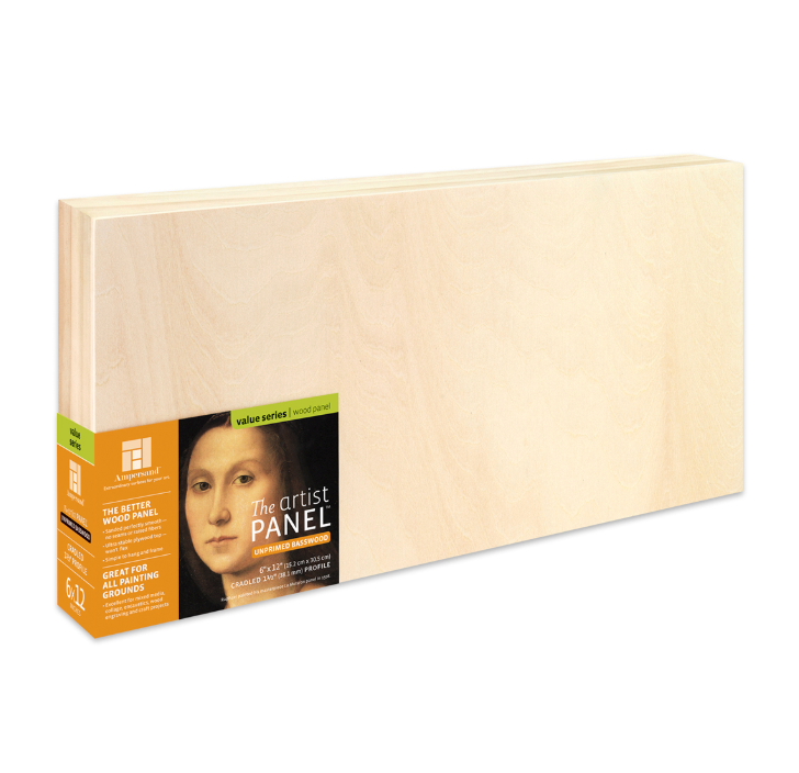 Ampersand Unprimed Basswood Panels