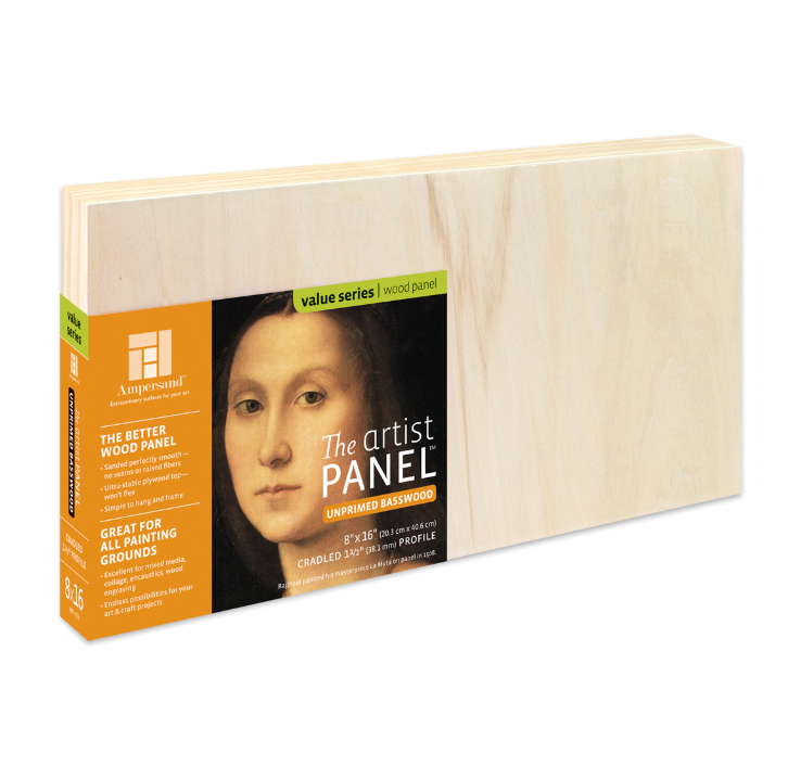 Ampersand Unprimed Basswood Panels