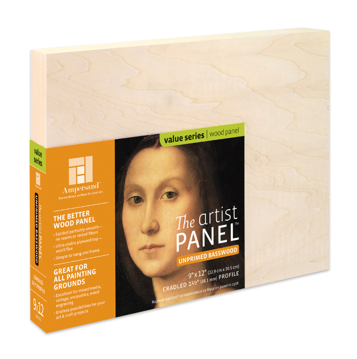 Ampersand Unprimed Basswood Panels