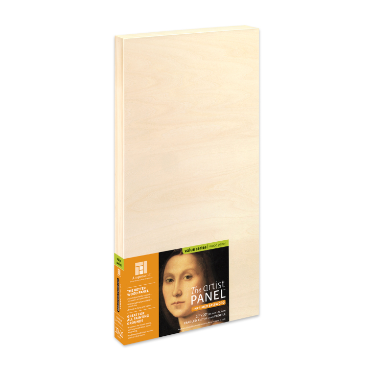 Ampersand Unprimed Basswood Panels