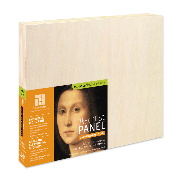 Ampersand Unprimed Basswood Panels