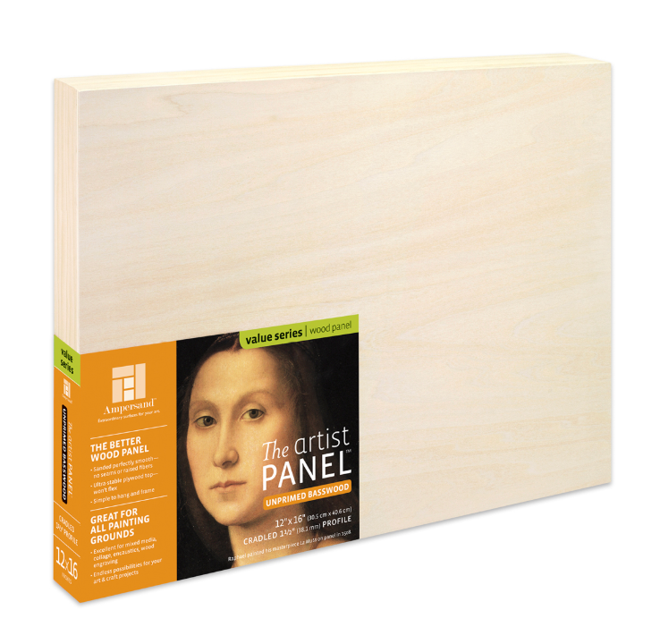 Ampersand Unprimed Basswood Panels