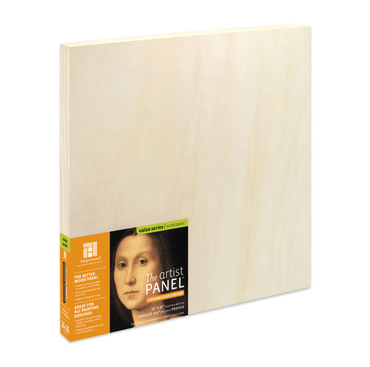 Ampersand Unprimed Basswood Panels