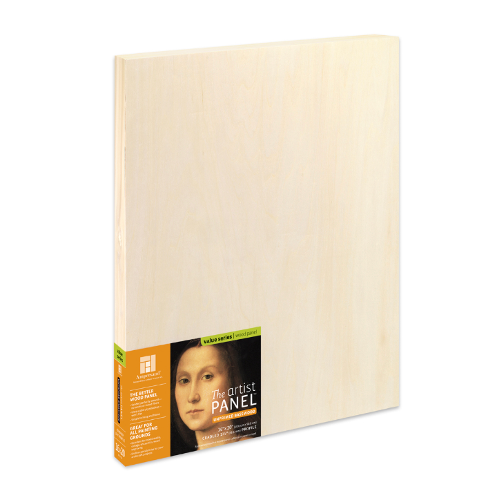 Ampersand Unprimed Basswood Panels
