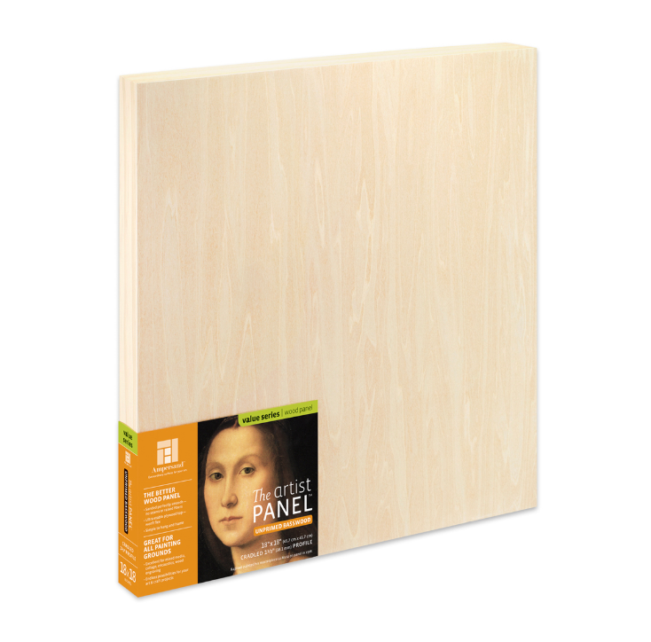 Ampersand Unprimed Basswood Panels