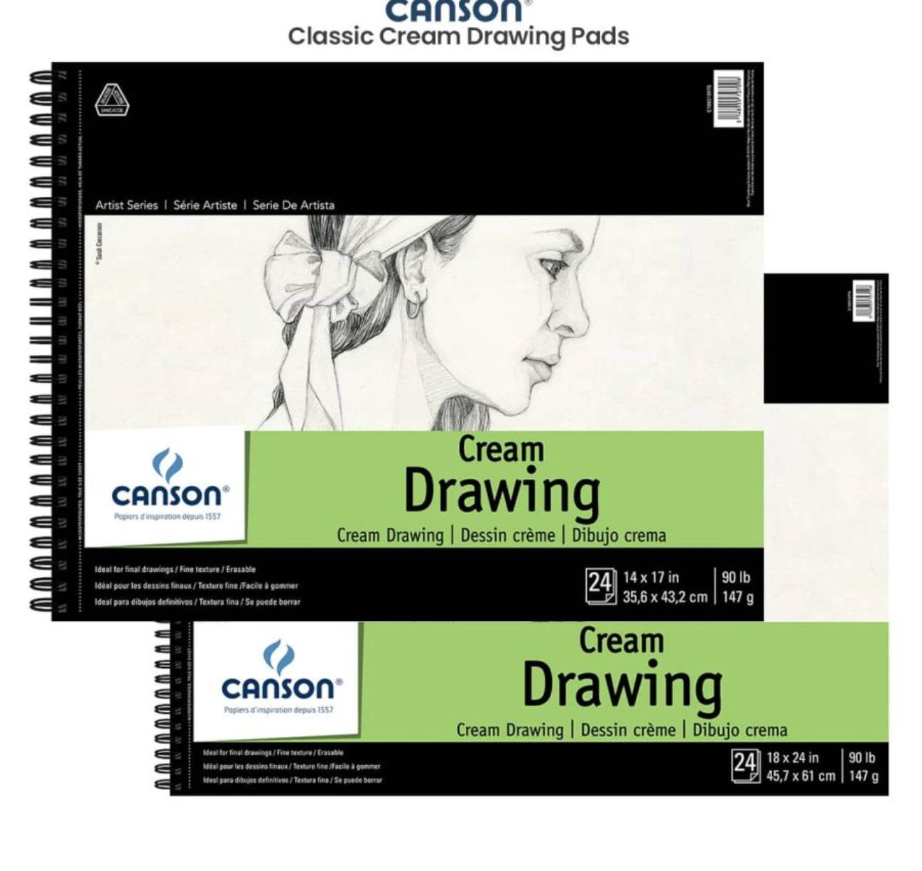 Canson Artist Series Classic Cream Drawing Pad