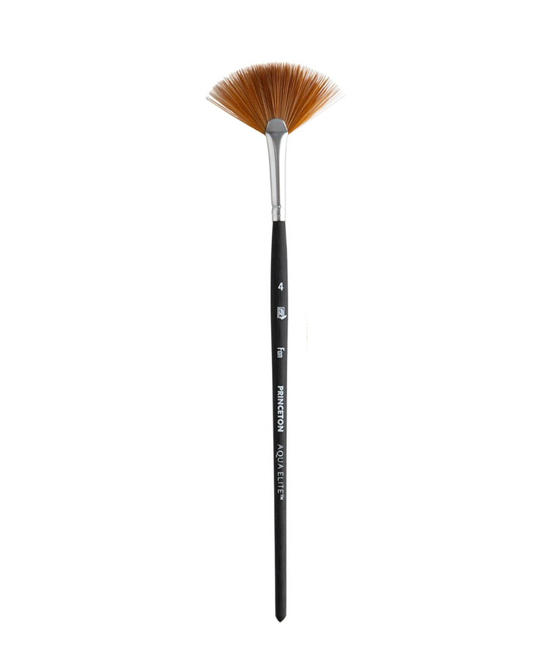 AquaElite Synthetic Kolinsky Brushes - Fan
