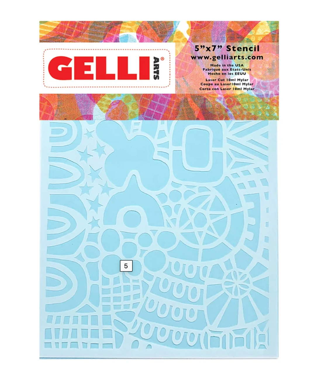 Gelli Arts Stencils