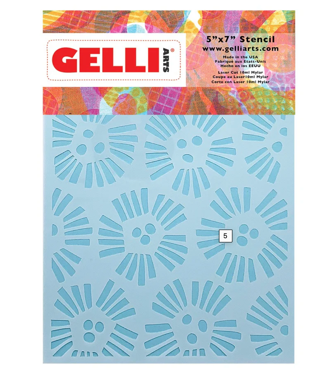 Gelli Arts Stencils